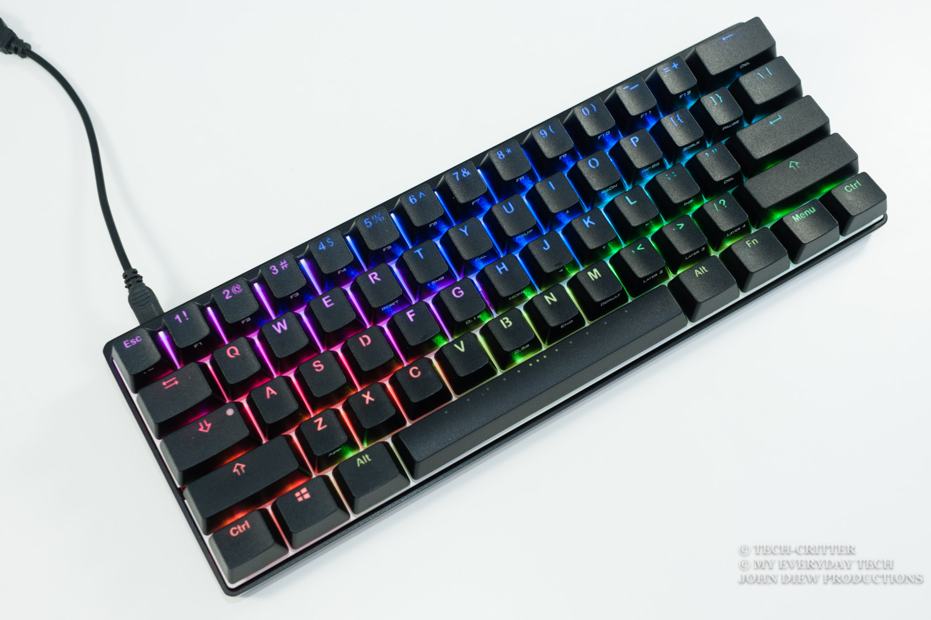 Review Vortex  POK3R RGB Mechanical Keyboard 