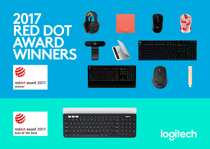 Logitech Red Dot 2017