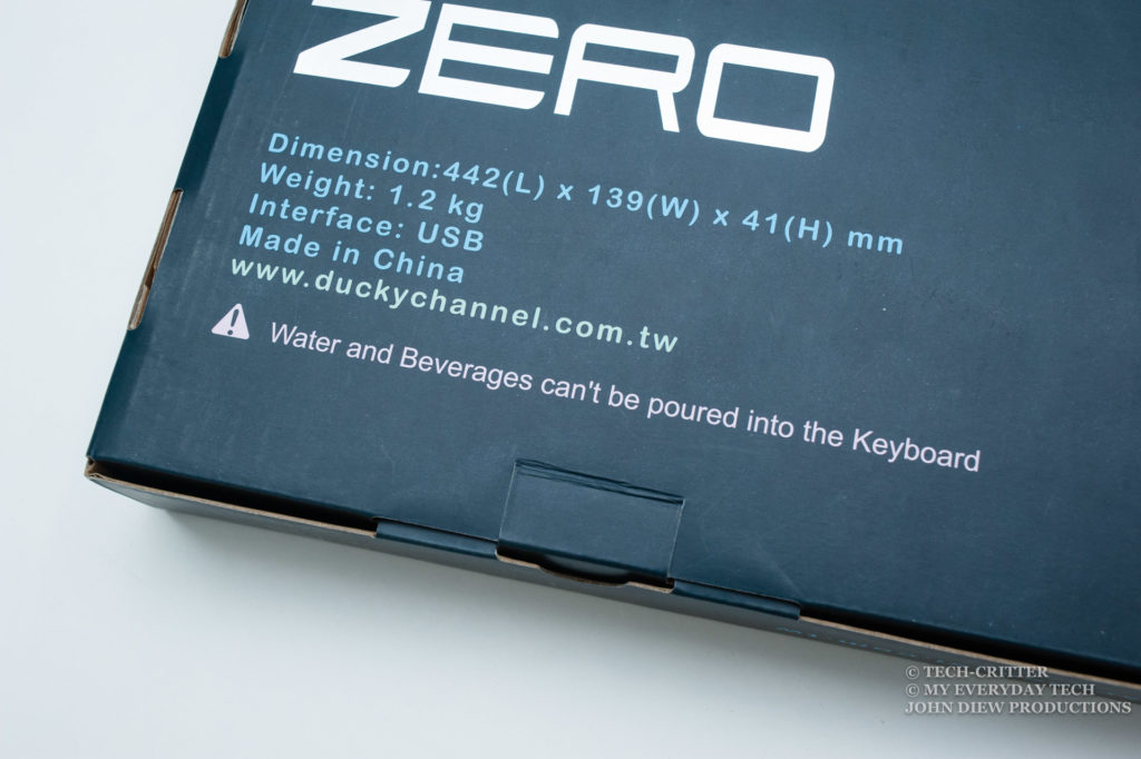 Ducky Zero DK2108 Mechanical Keyboard Review 8