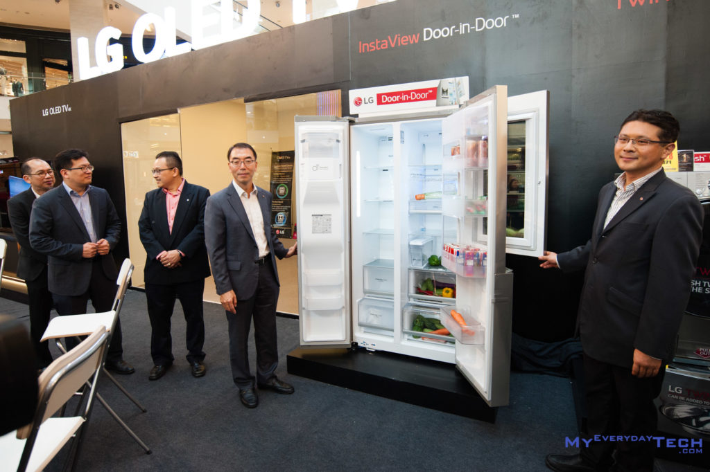 LG InstaView Door in Door fridge