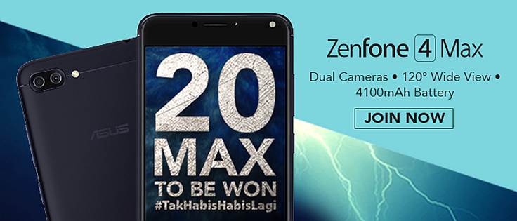 ASUS ZenFone 4 Max #TakHabisHabisLagi