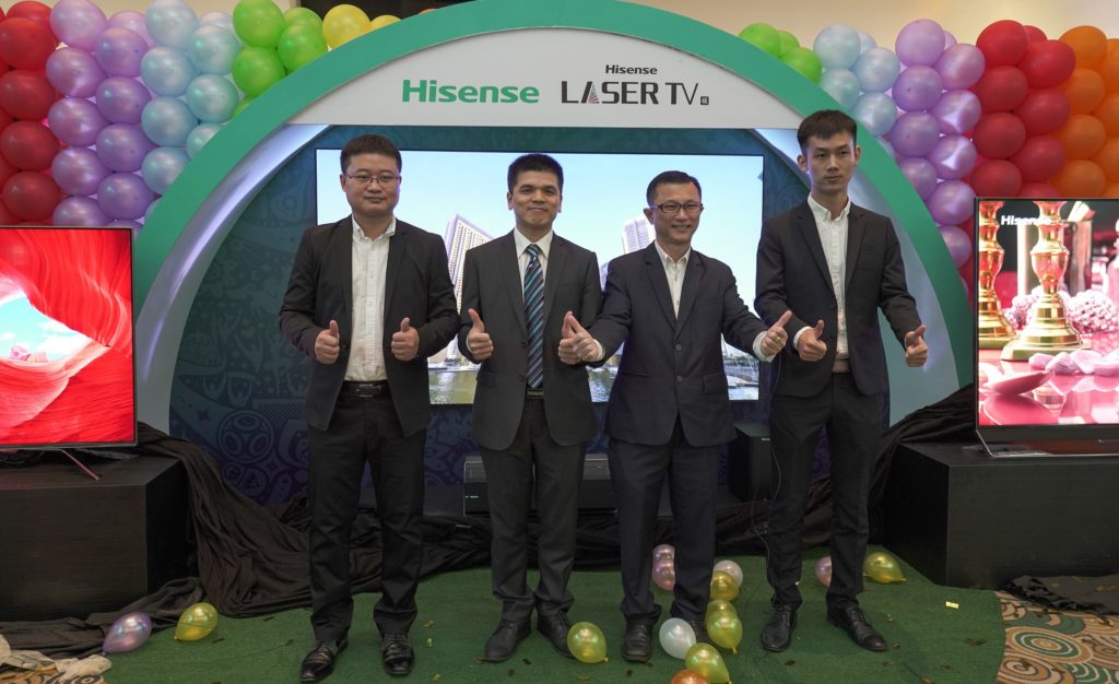 Hisense U9A, U7A and Laser TV - 01