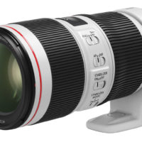 Canon EF70-200mm f4L IS II USM (Front)