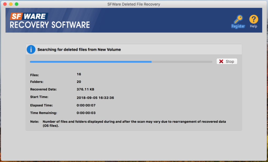 SFWare File Recovery Utility