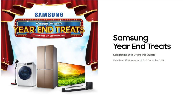 Samsung 2018 Year End Treats