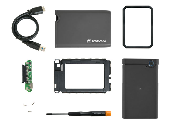 Transcend 2.5-inch SSD HDD Enclosure Kit UASP