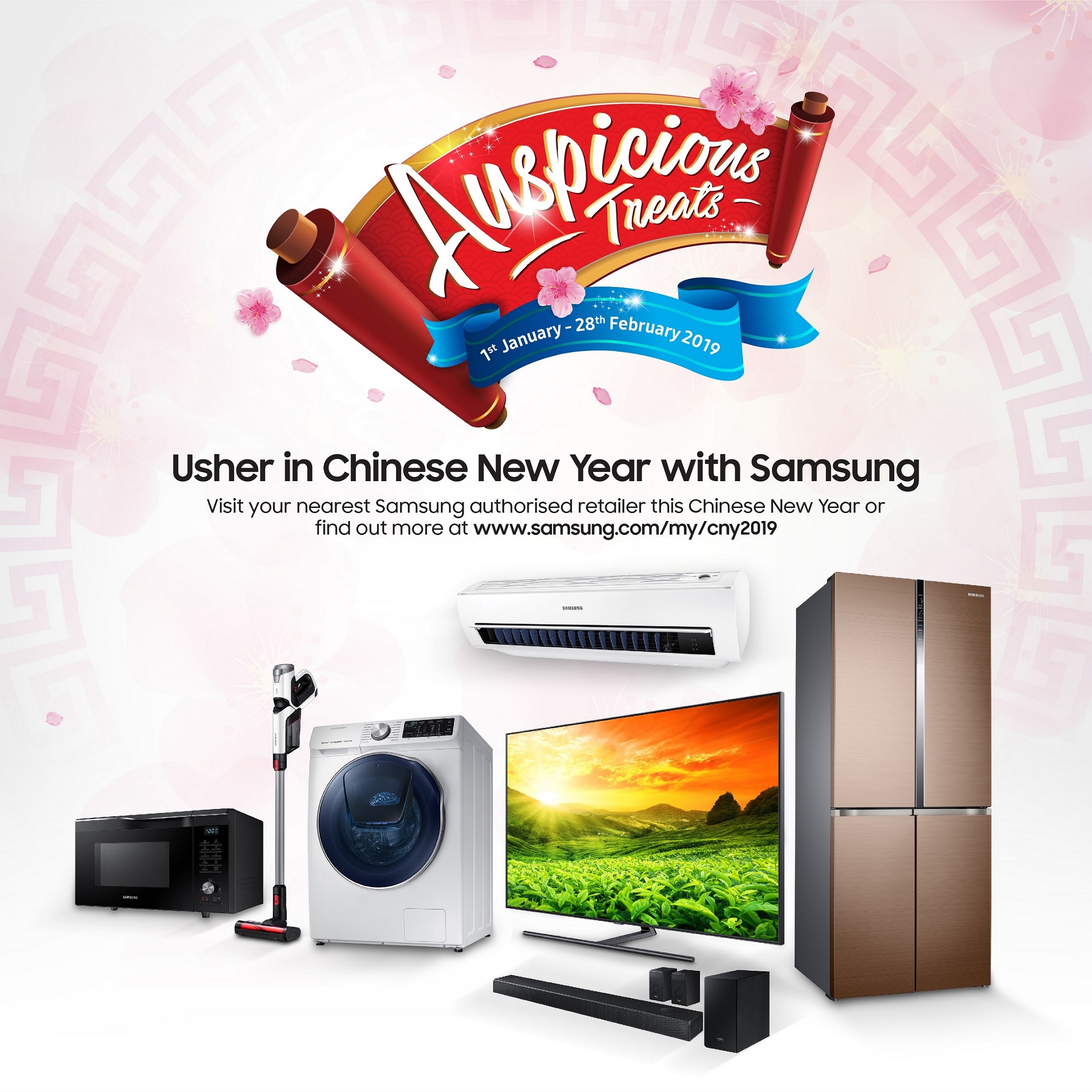 Samsung Auspicious Treats campaign