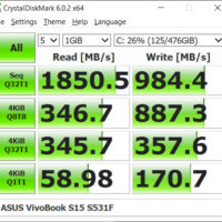 ASUS Vivobook S15 S531F CrystalDiskMark