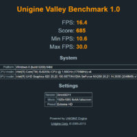 ASUS VivoBook S15 S531F Unigine Valley