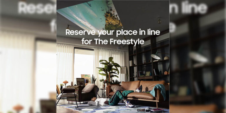 Samsung The Freestyle Interest Register Featured