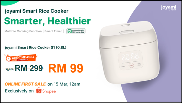 joyami Smart Rice Cooker