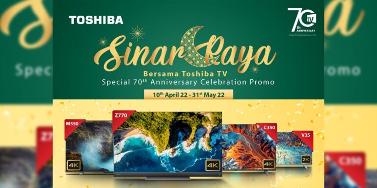 Sinar Raya Bersama Toshiba TV featured