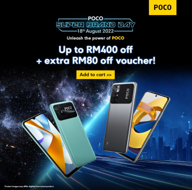 POCO Super Brand Day 18 Aug 2022 Shopee 1