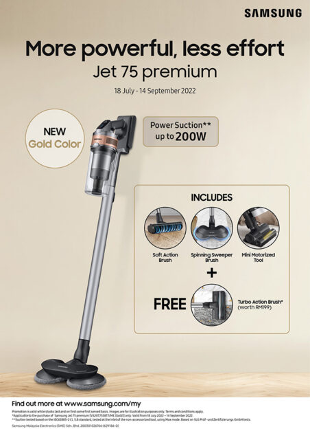 Samsung Jet 75 premium Gold 1