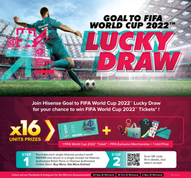 Hisense Goal To FIFA World Cup 2022 Lucky Draw