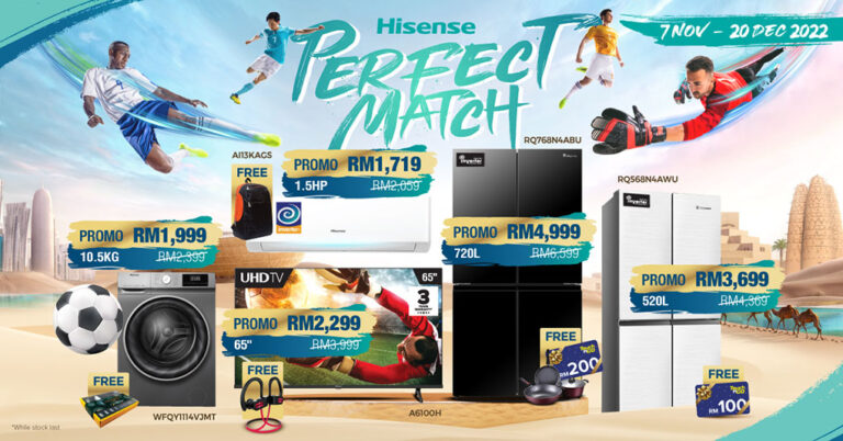 Hisense Perfect Match campaign Malaysia featured