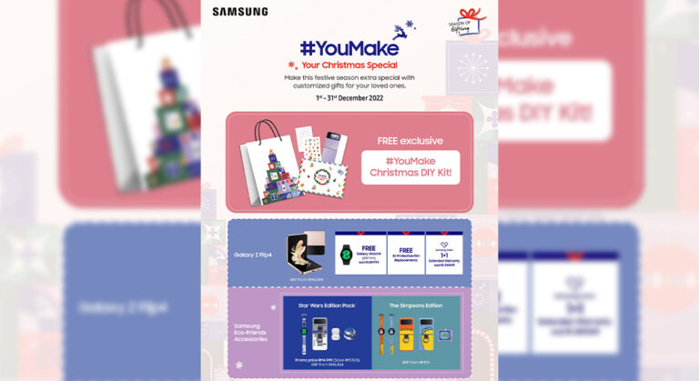 Samsung #YouMake Christmas special campaign 2022 featured