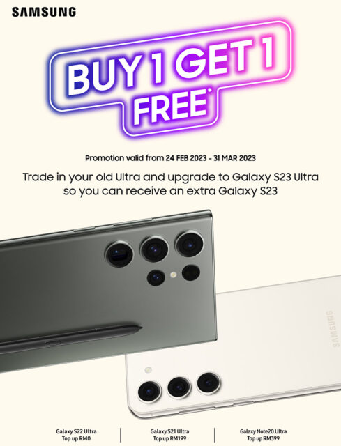 Samsung Galaxy S23 Ultra trade in promo 1