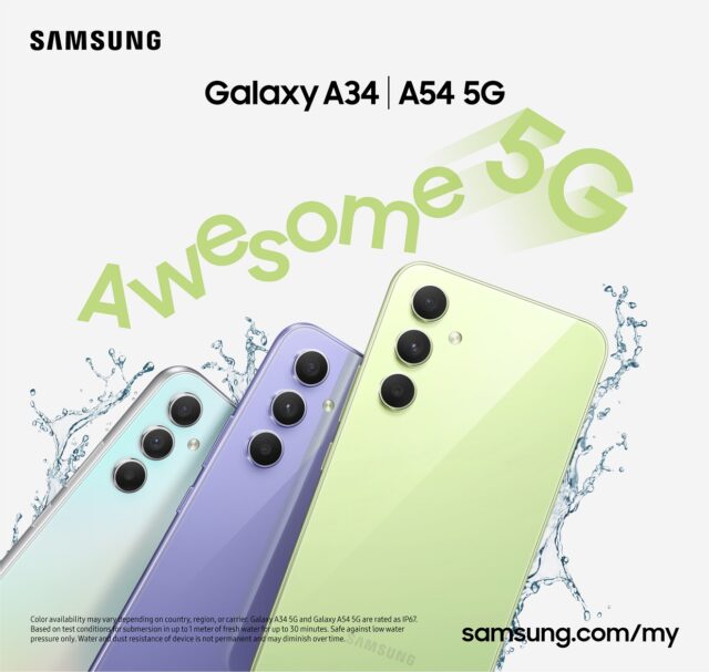 Samsung Galaxy A54 5G A34 5G