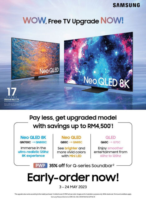 Samsung Malaysia 2023 Neo QLED 8K Early order promo 1