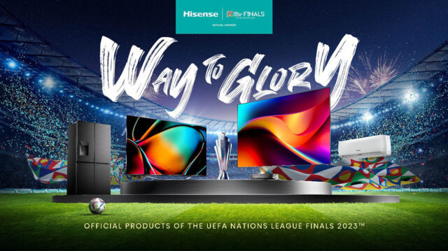 Hisense official partnership UEFA Nations League Finals 2023 featured