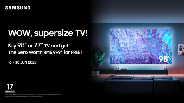 Samsung 98-inch TV Promo