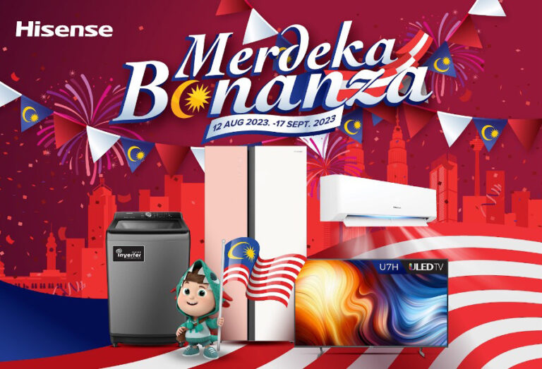 Hisense Malaysia Merdeka Bonanza promo 2023 featured