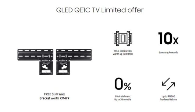 Samsung QLED QE1C Launch Promo 1