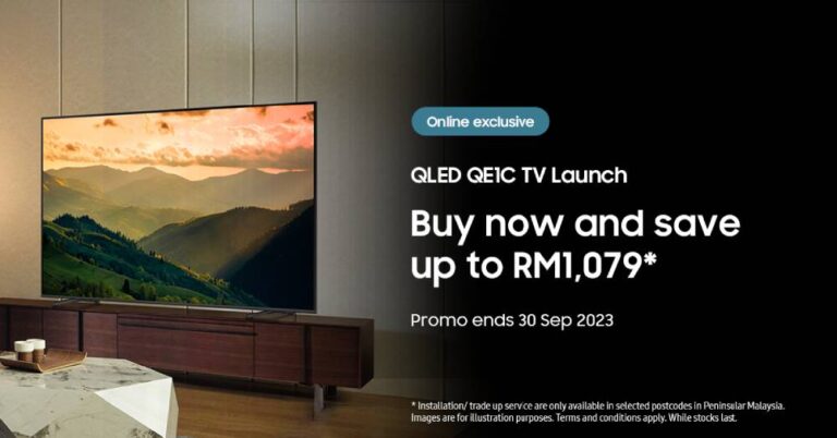 Samsung QLED QE1C Launch Promo