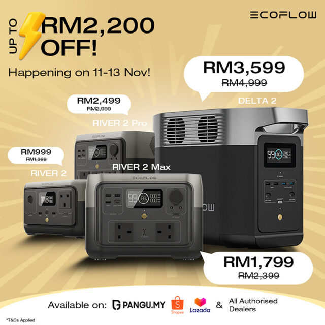 EcoFlow Power Frenzy promo 11.11 2023 Malaysia 1