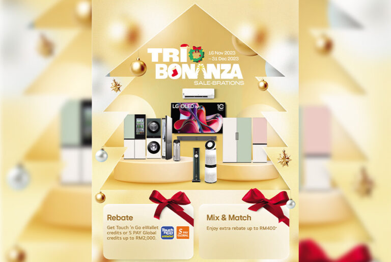 LG Malaysia Trio Bonanza Sale-Brations 2023 promo featured