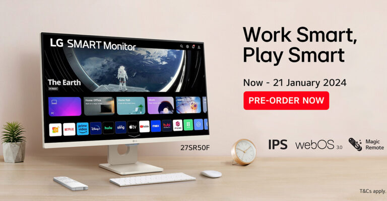 LG MyView Smart Monitor 27SR50F pre-order Malaysia featured