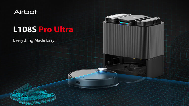 Airbot L108S Pro Ultra robotic vacuum cleaner featured