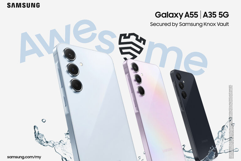 Samsung Malaysia A55 A35 5G smartphones featured