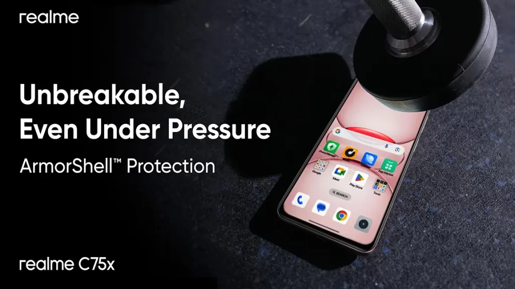 realme C75x smartphone launched Malaysia price 2