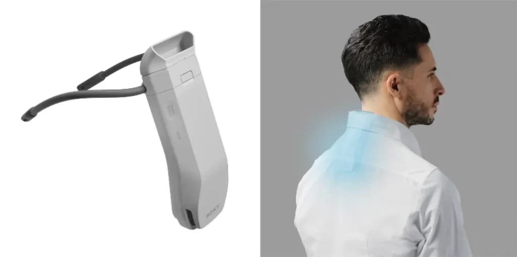Sony REON POCKET PRO smart wearable thermo device announced 1