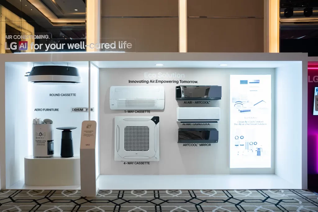 LG Convention 2025 products showcase 1