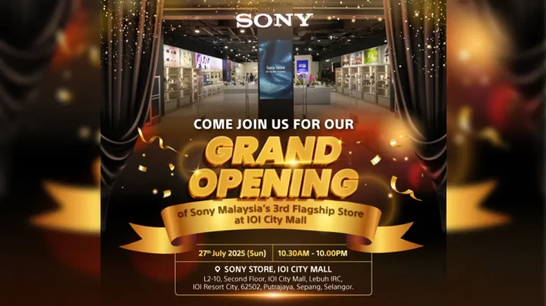 Sony Third Flagship Store grand opening at IOI City Mall Putrajaya featured