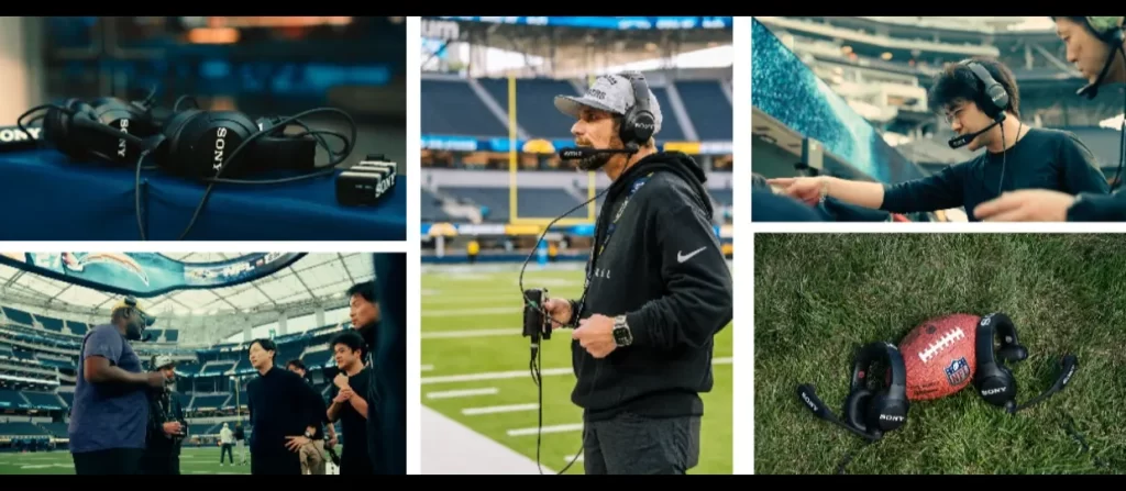 Sony x NFL Coach's Headsets announced featured