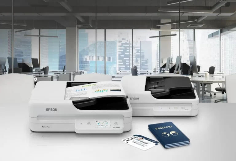 Epson WorkForce DS-1730 and DS-1760WN A4 flatbed document scanners featured