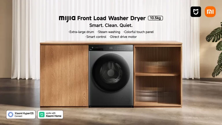 Xiaomi Mijia Front Load Washer Dryer 10.5kg launched Malaysia price featured