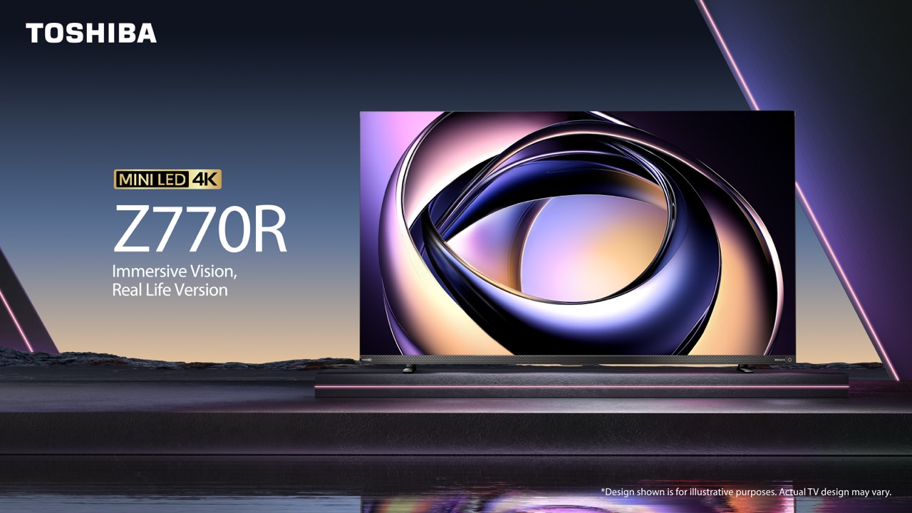 New Toshiba Z770R TV combines Mini LED and REGZA Intelligence to