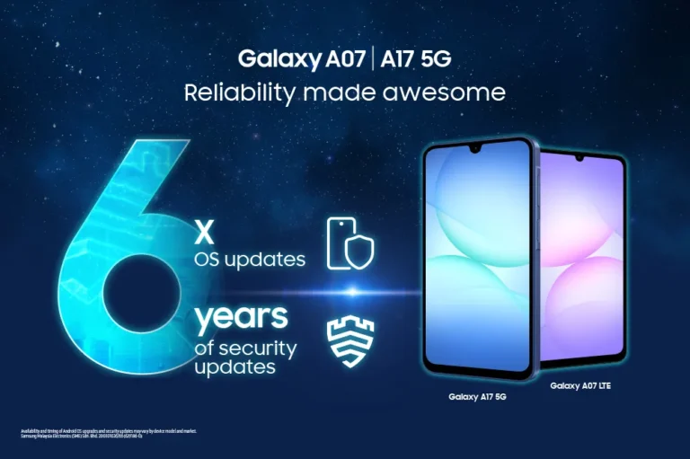 Samsung Galaxy A17 OS and Security Update