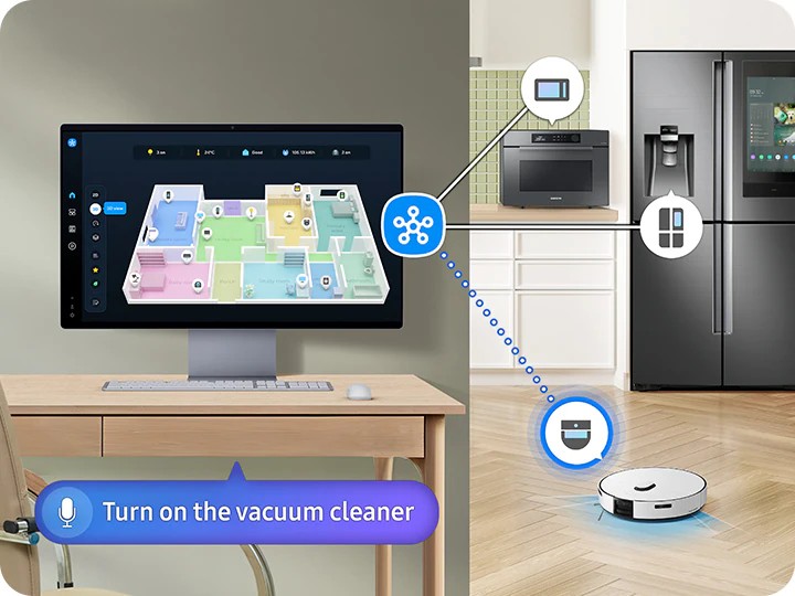 Samsung Smart Monitor Smart Home Hub