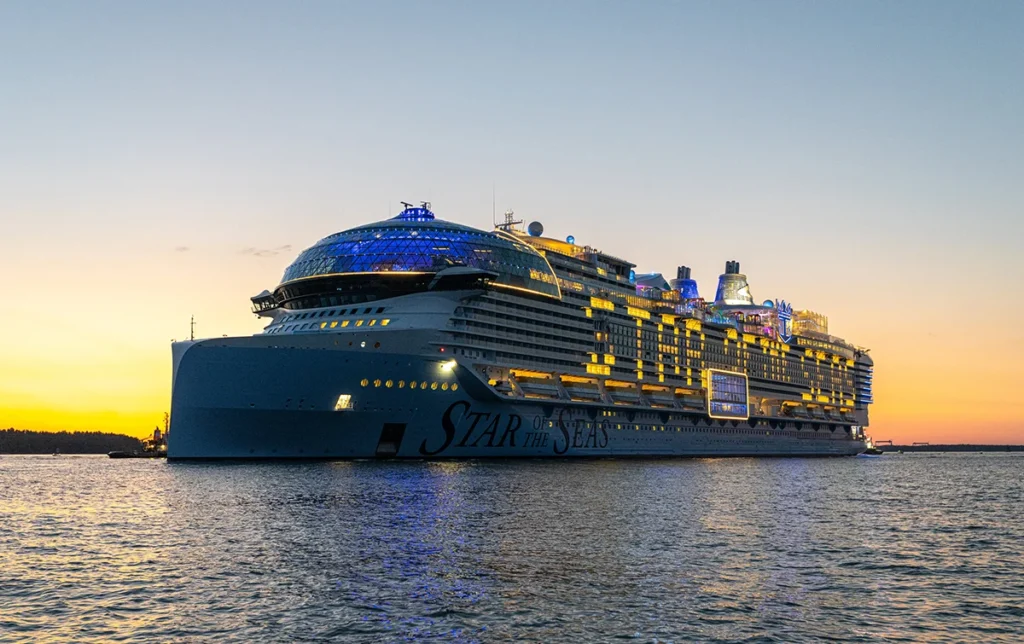 Samsung supplies Star of the Seas over 6,000 displays featured