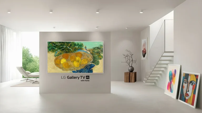 LG Gallery TV showcase CES 2026 featured