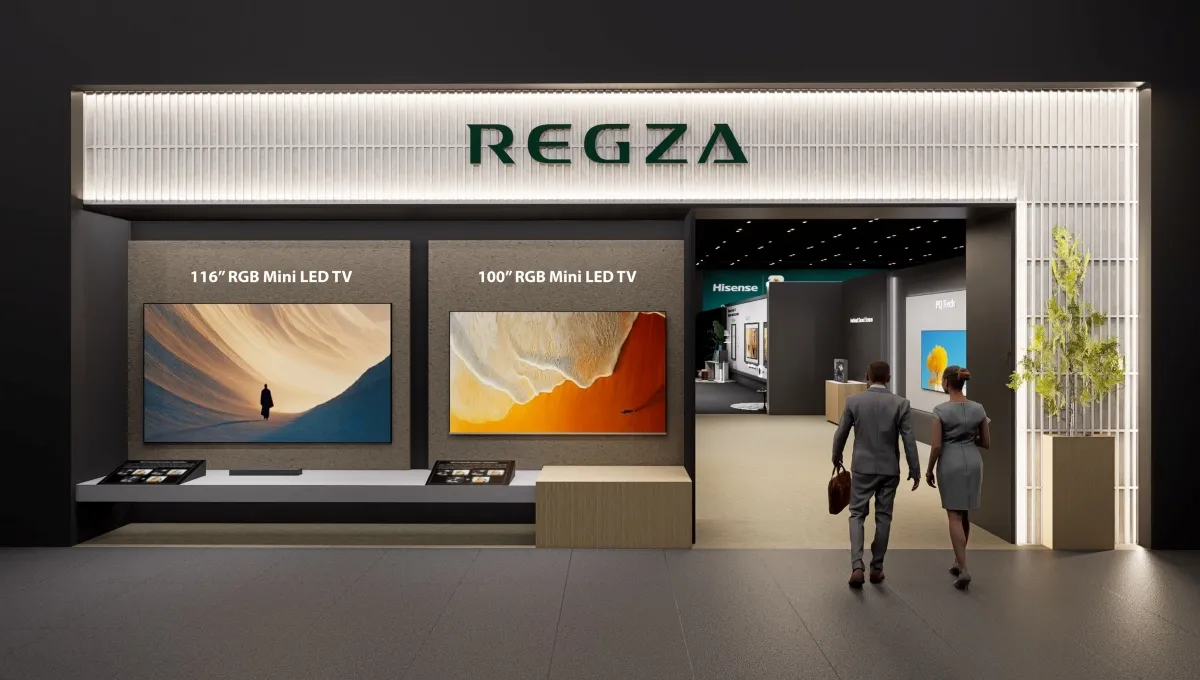 REGZA @ CES 2026: Next-gen TVs with even better visuals, immersive