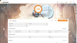 ASUS Vivobook S15 S531F Time Spy