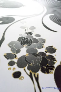 Black, White and Gold