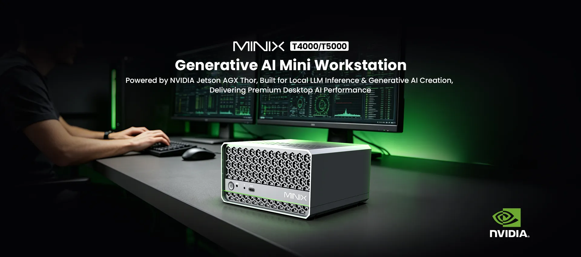 MINIX Unveils T4000 & T5000: Powering On-Device AI and LLMs for Professionals